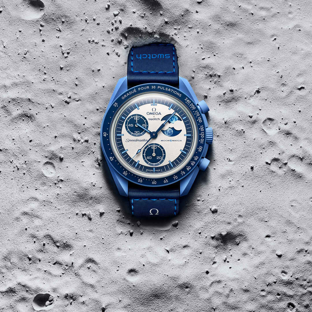 MISSION TO THE SUPER BLUE MOONPHASE - SO33N700 | Swatch® United States
