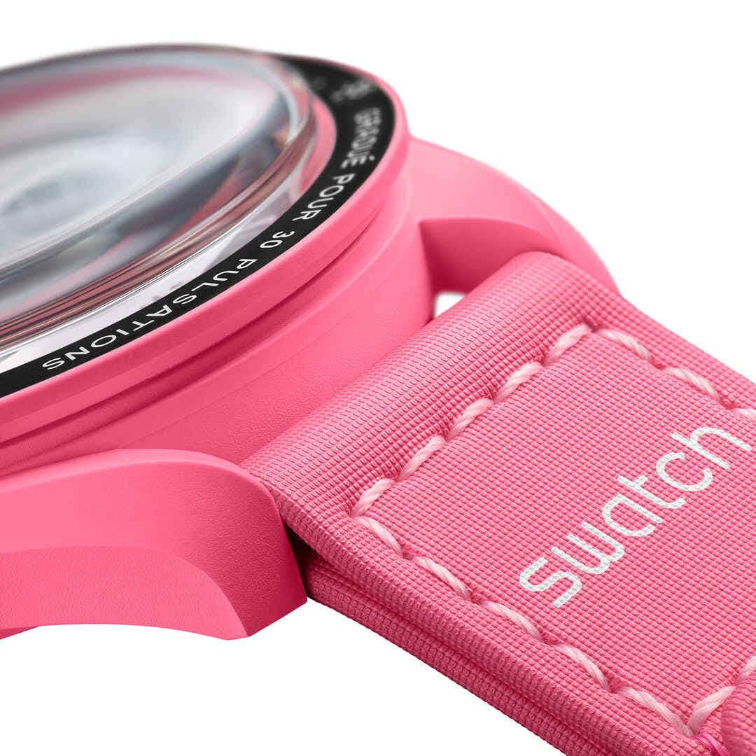 MISSION TO THE PINK MOONPHASE - SO33P700 | Swatch® Czech Republic