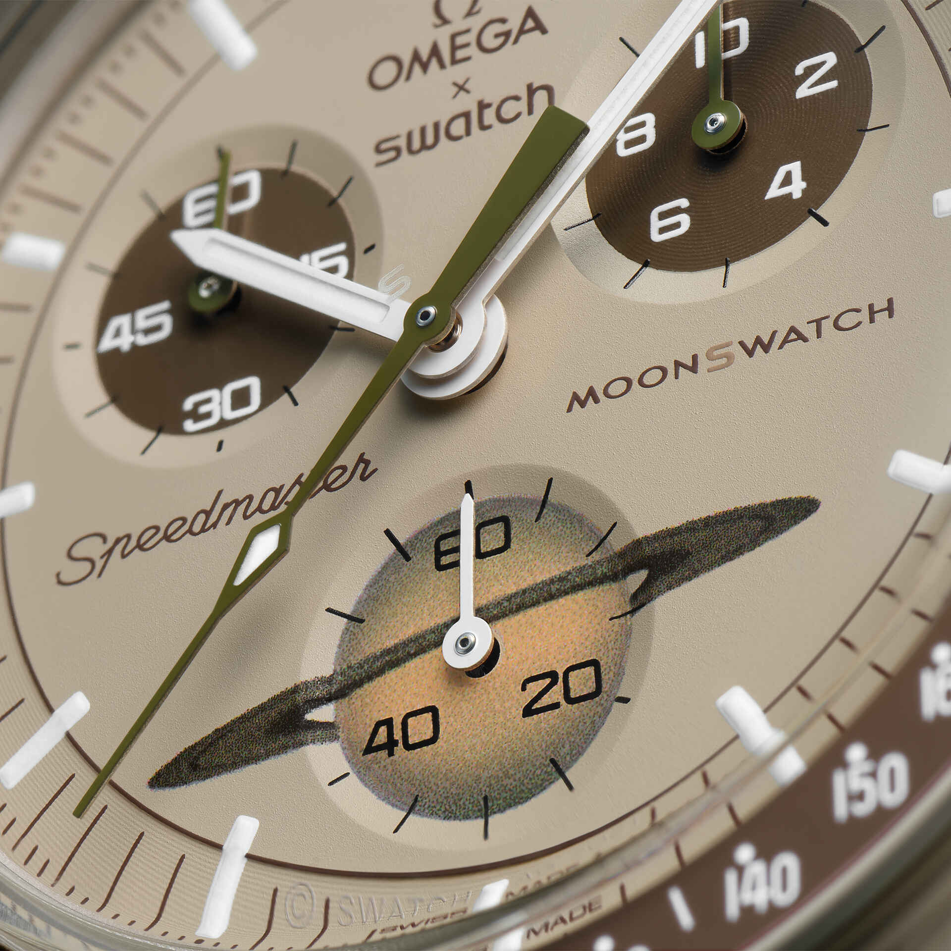 OMEGA × Swatch Mission to the Saturn-