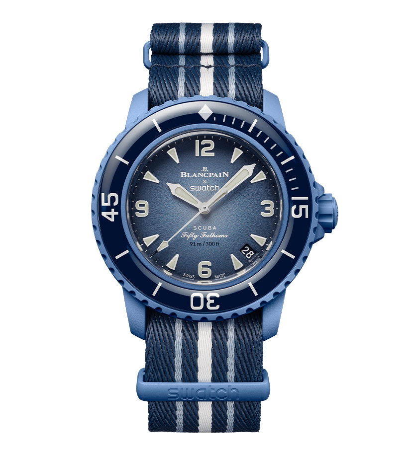 Blancpain fifty fathoms men's watch sale