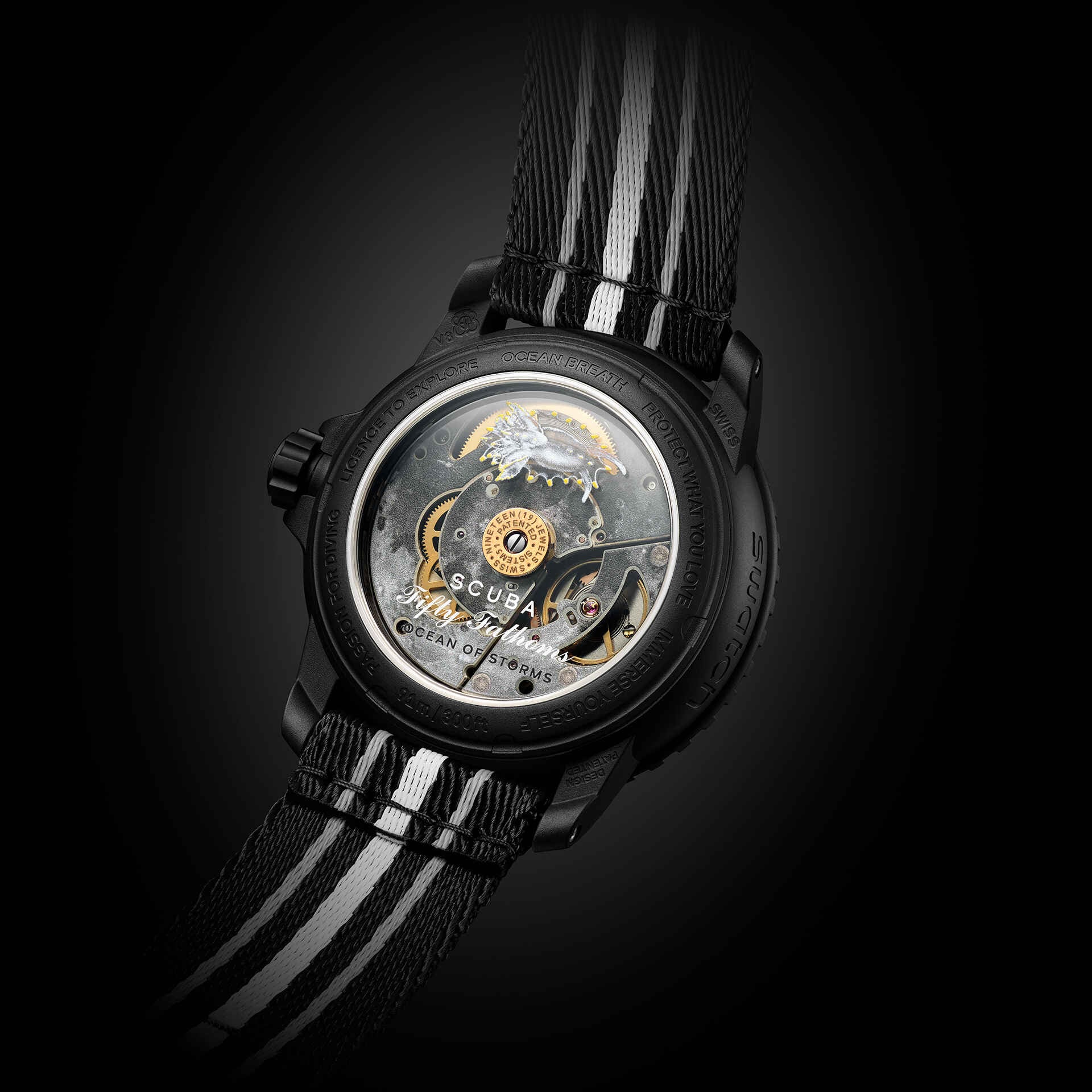 【極美品】ブランパンスウォッチ OCEAN OF STORMS SO35B400 OCEAN OF STORMS - SO35B400 | Bioceramic Scuba Fifty Fathoms