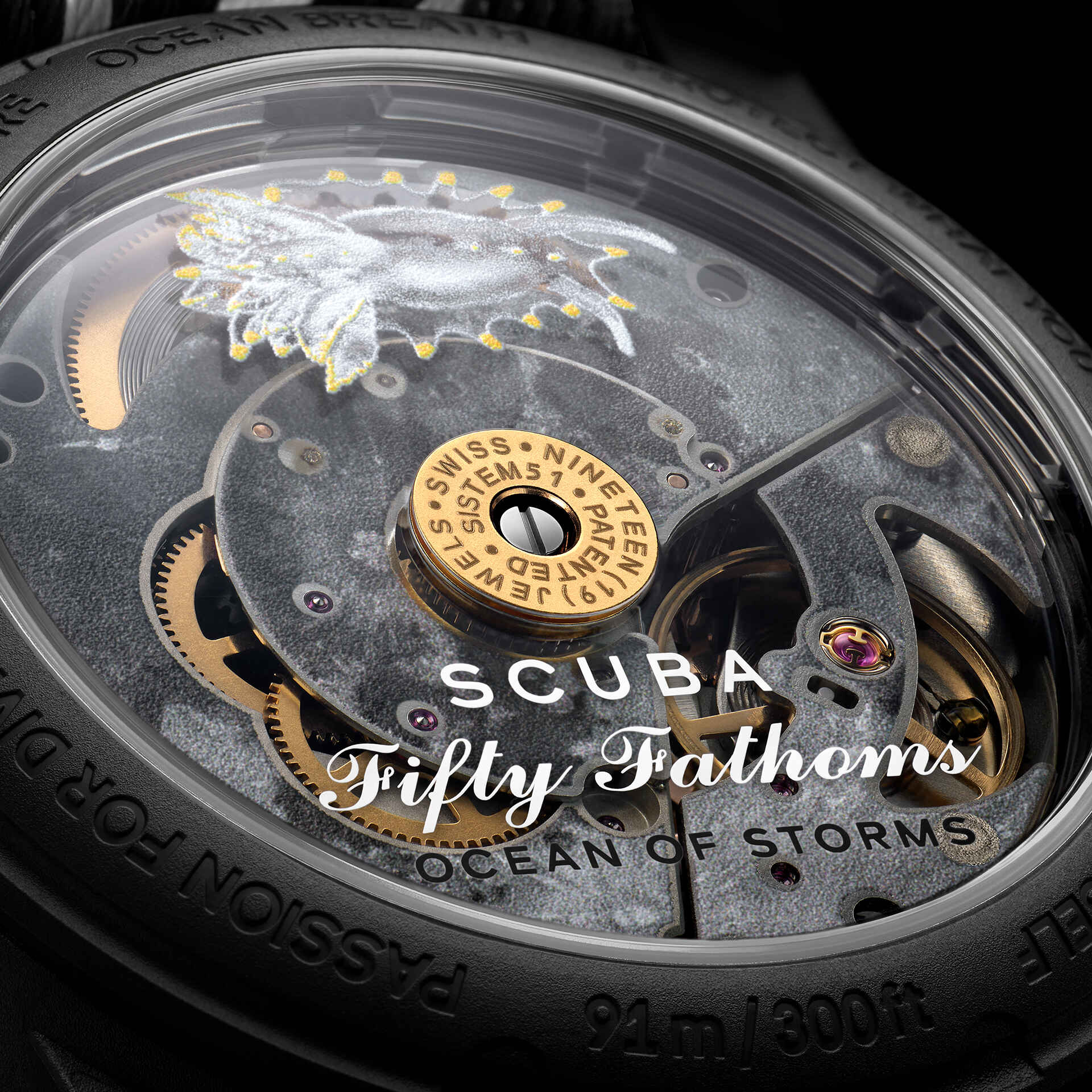 OCEAN OF STORMS - SO35B400 | Bioceramic Scuba Fifty Fathoms