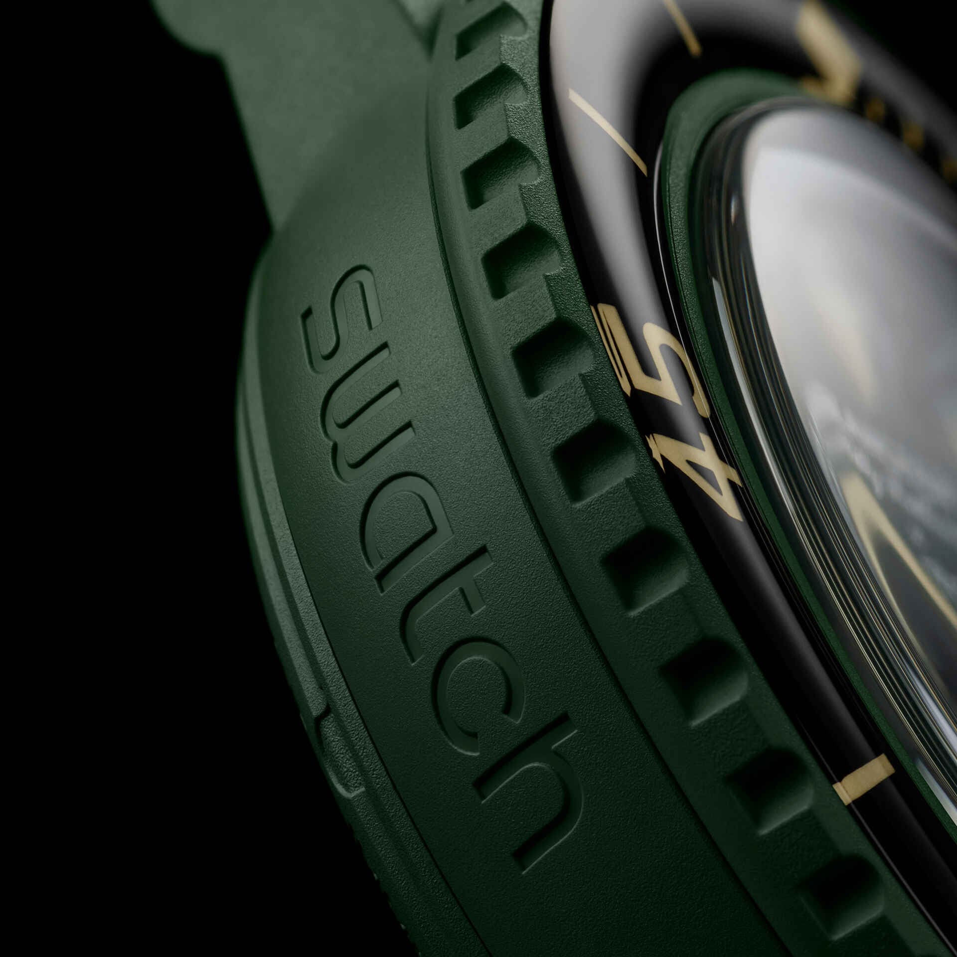 GREEN ABYSS - SO35G100 | Bioceramic Scuba Fifty Fathoms | Swatch
