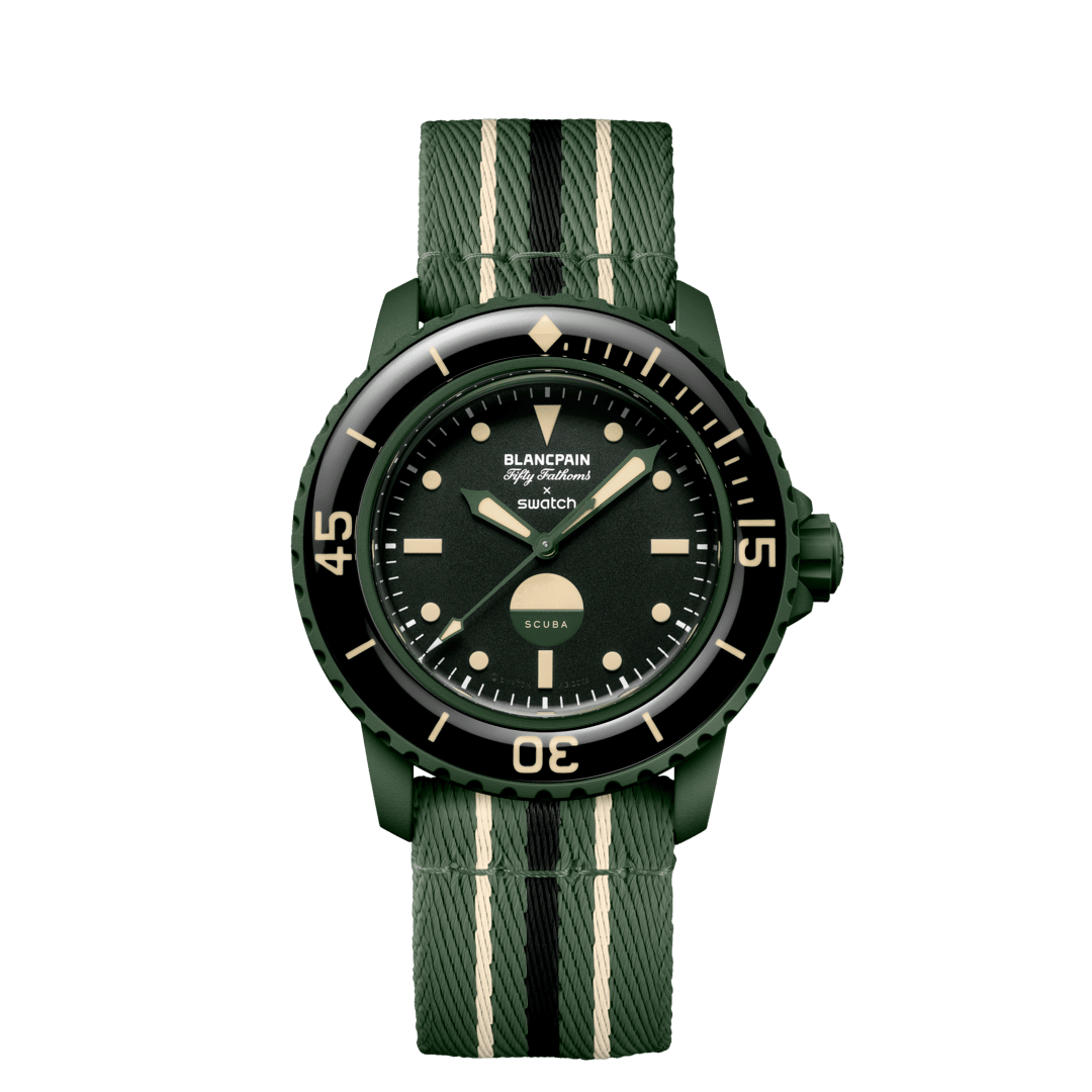 Swatch Bioceramic Scuba Fifty Fathoms Green Abyss
