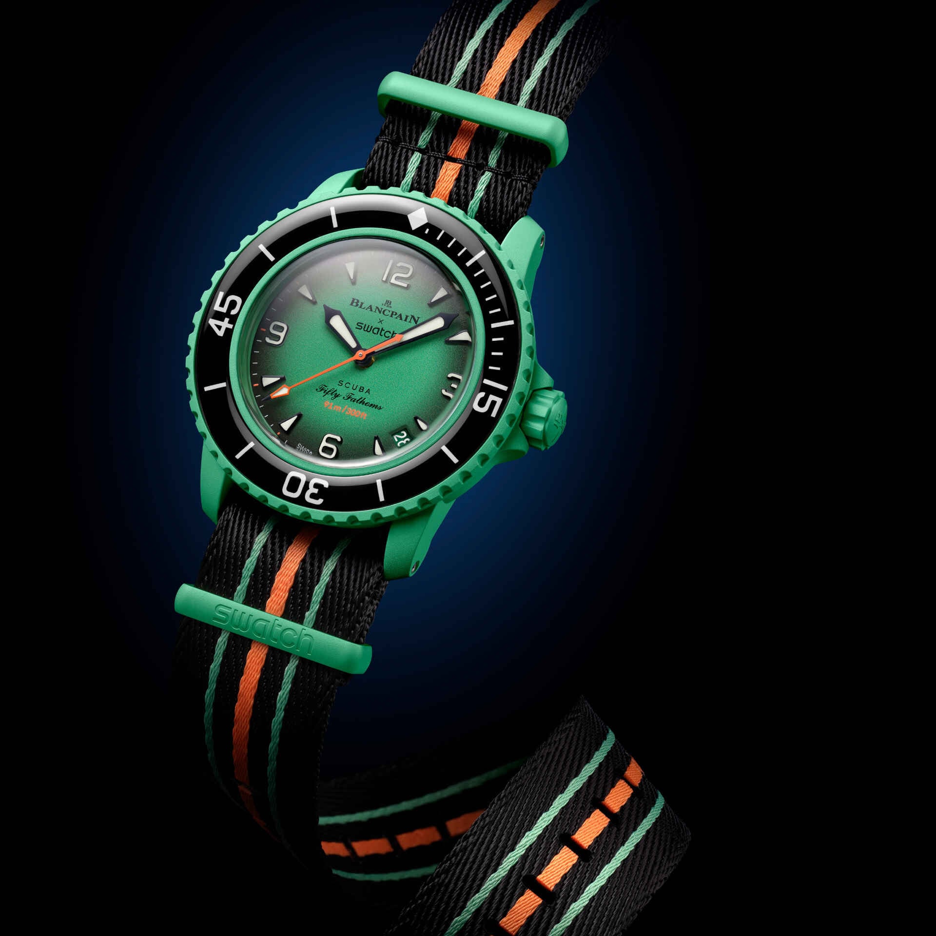 INDIAN OCEAN - SO35I100 | Bioceramic Scuba Fifty Fathoms | Swatch