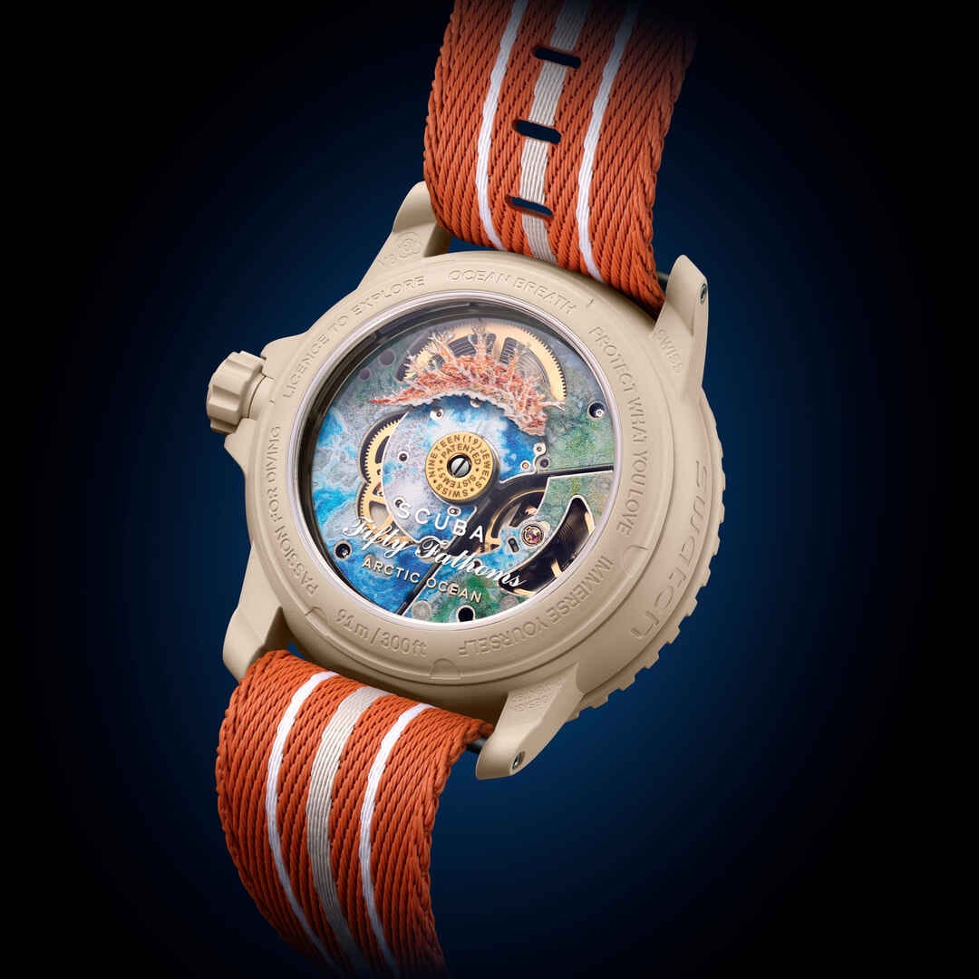 ARCTIC OCEAN - SO35N100 | Bioceramic Scuba Fifty Fathoms | Swatch