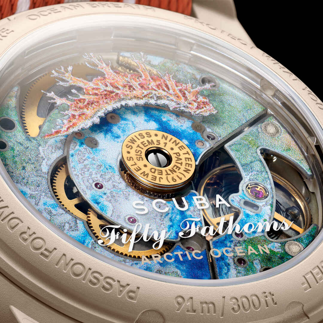 ARCTIC OCEAN - SO35N100 | Bioceramic Scuba Fifty Fathoms | Swatch