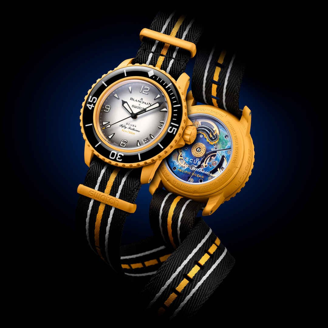 PACIFIC OCEAN - SO35P100 | Bioceramic Scuba Fifty Fathoms | Swatch
