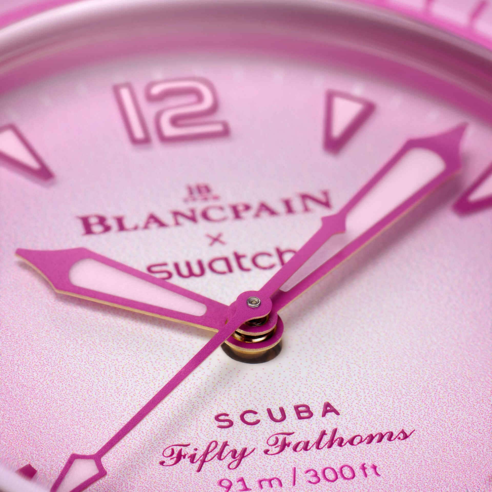 PINK OCEAN - SO35P400 | Bioceramic Scuba Fifty Fathoms | Swatch