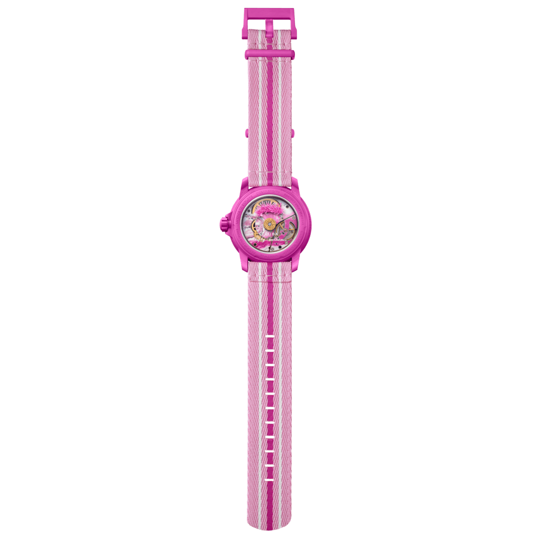 PINK OCEAN - SO35P400 | Bioceramic Scuba Fifty Fathoms | Swatch