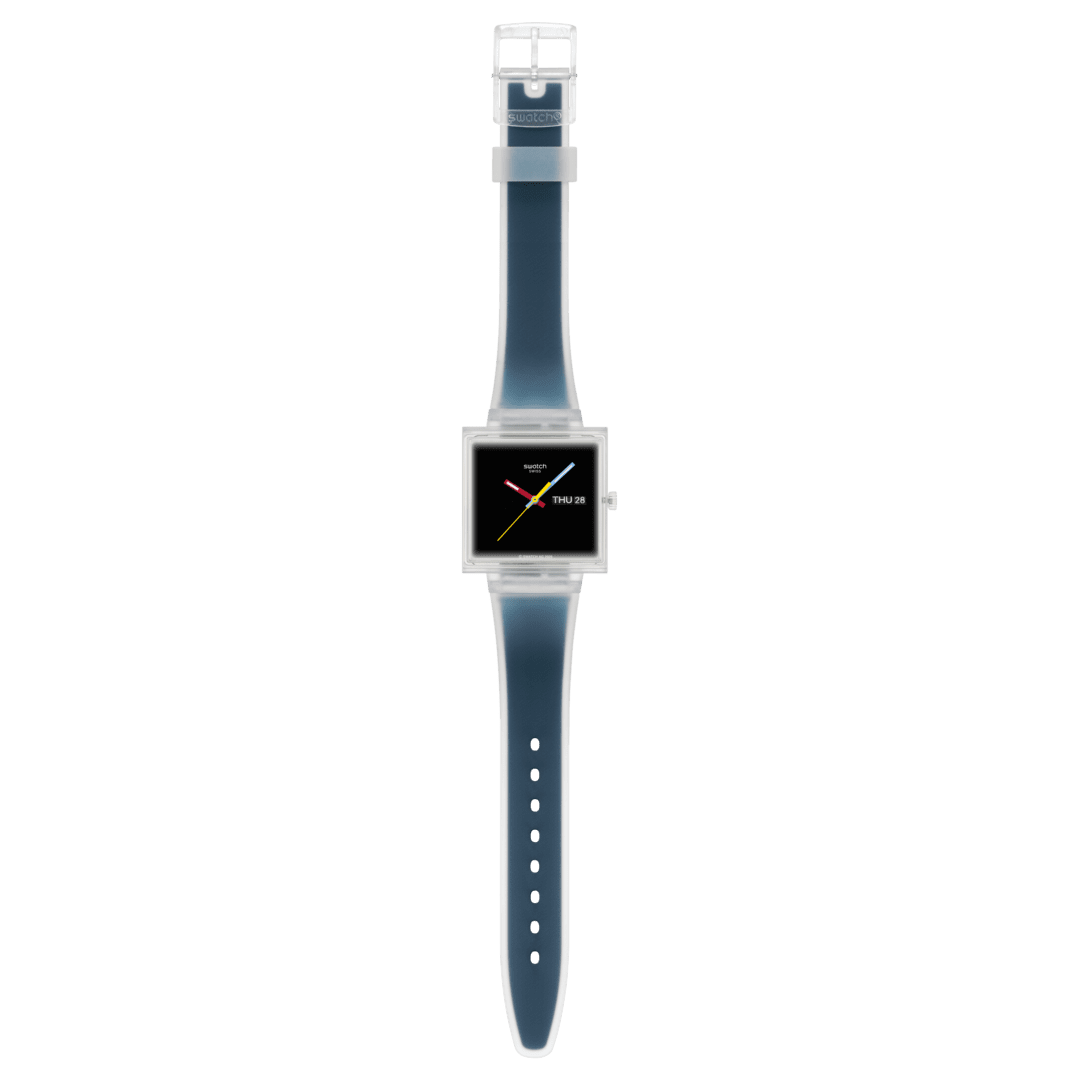 WHAT IFSEE THRU BLACK? - SO38K700 | 四角い時計 | Swatch® 日本