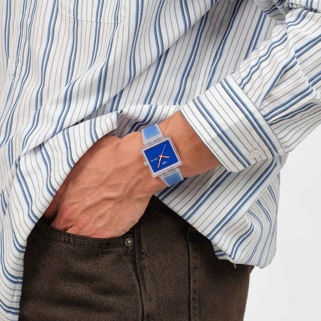 Life style view of product WHAT IF...SEE THRU BLUE?