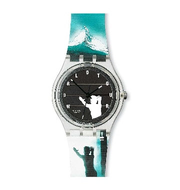 swatch radio controlled watch