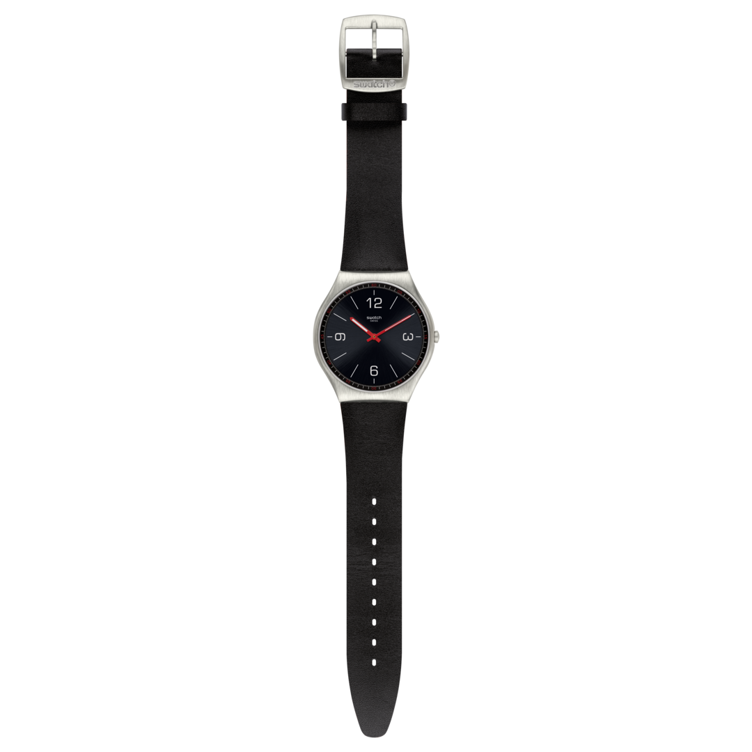 Swatch skin 2024 leather strap