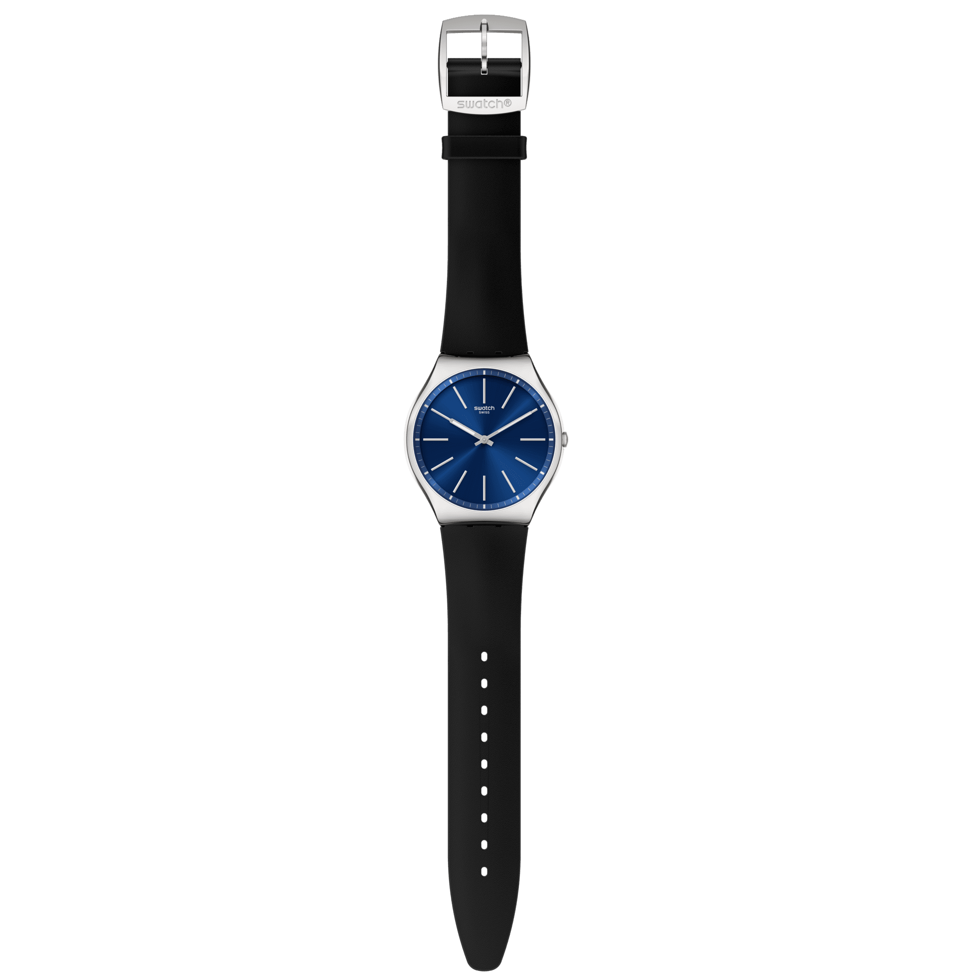 Swatch SS07S125 Men's The May Collection Formal Blue 42 Watch 