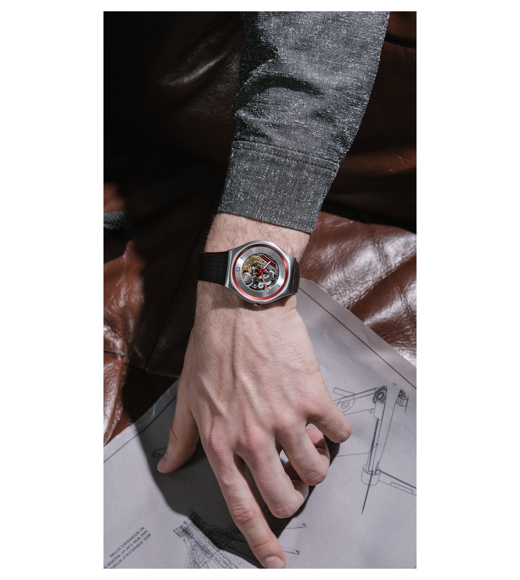 Swatch supports James Bond gadget man Q 