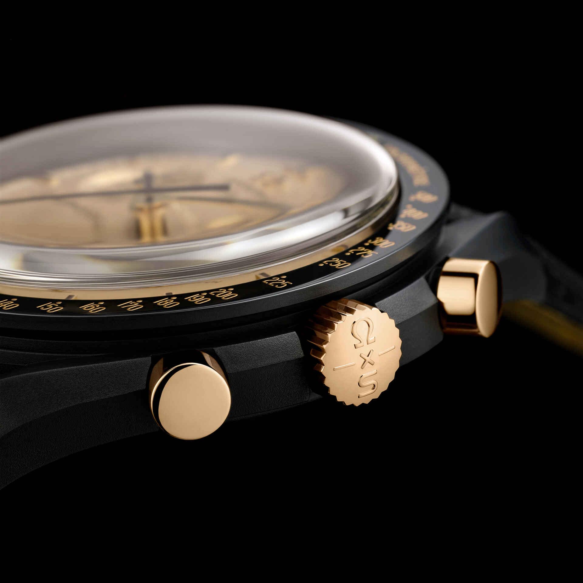 MISSION TO THE MOON 1969 with 18K gold | Bioceramic MoonSwatch