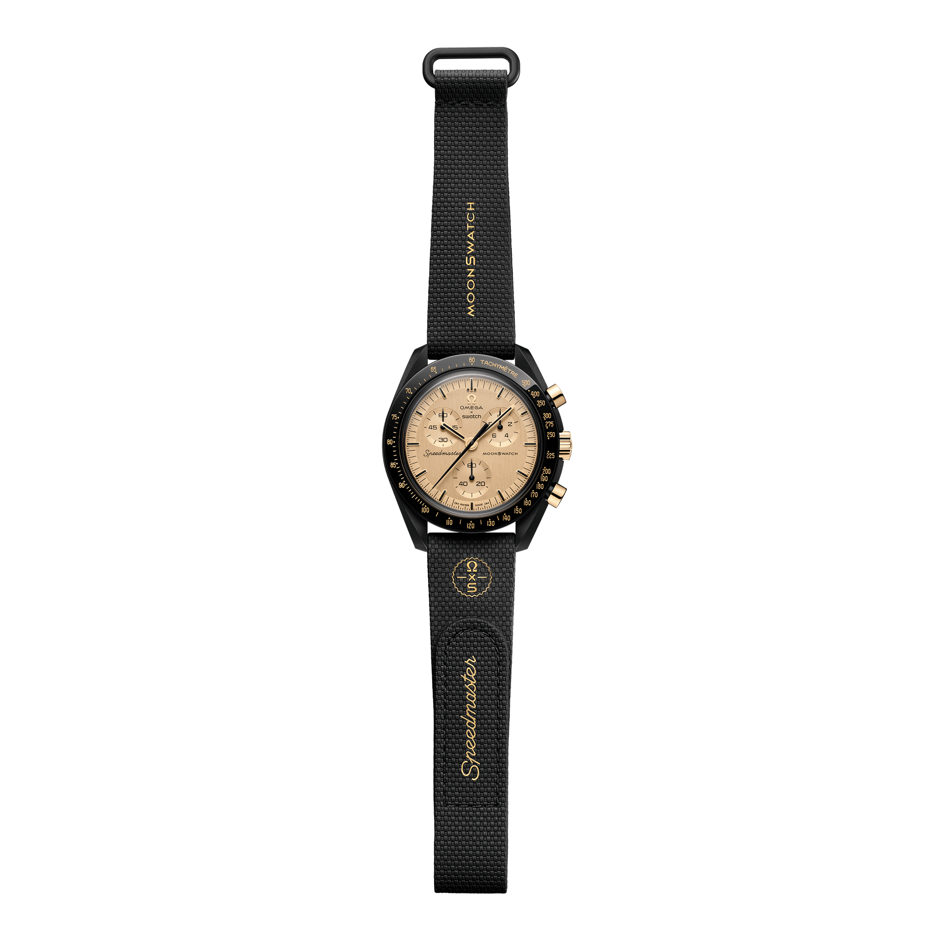 MISSION TO THE MOON 1969 with 18K gold | Bioceramic MoonSwatch