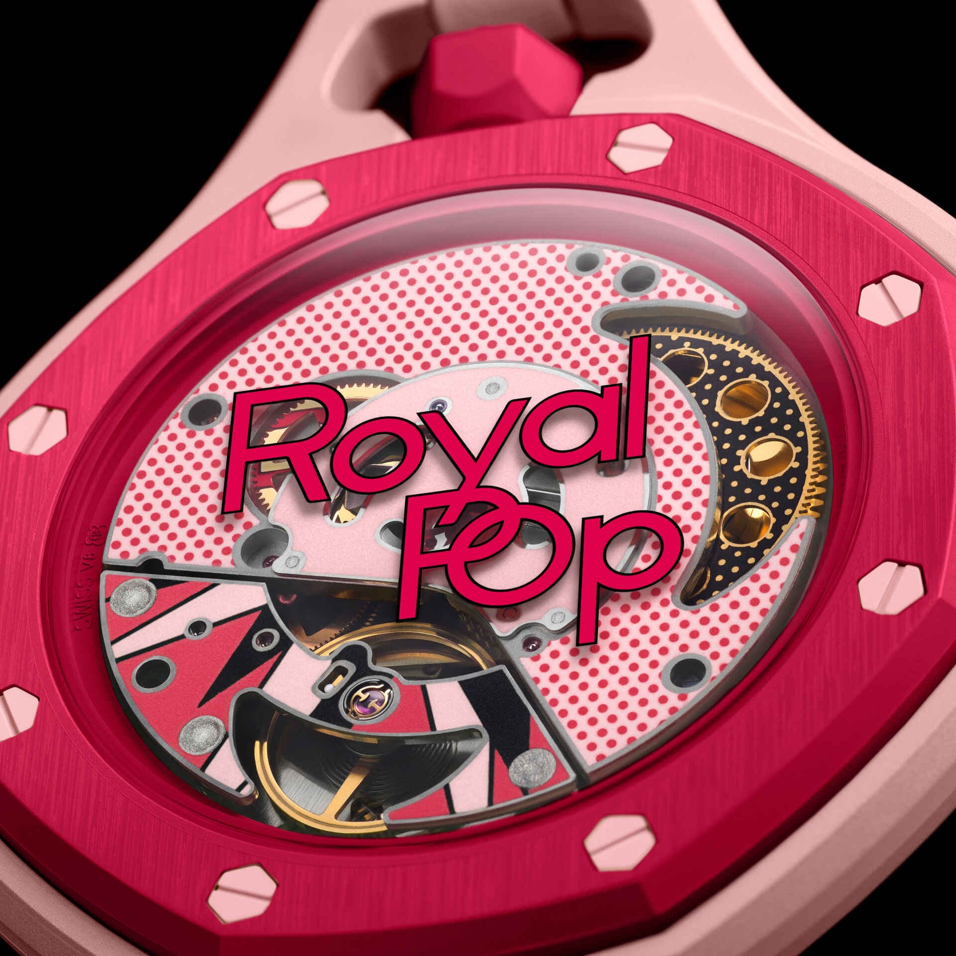 Swatch  Pop pink Otto Rosso オーデマピゲ OTTO ROSSO - Royal Pop Collection| Audemars Piguet x Swatch