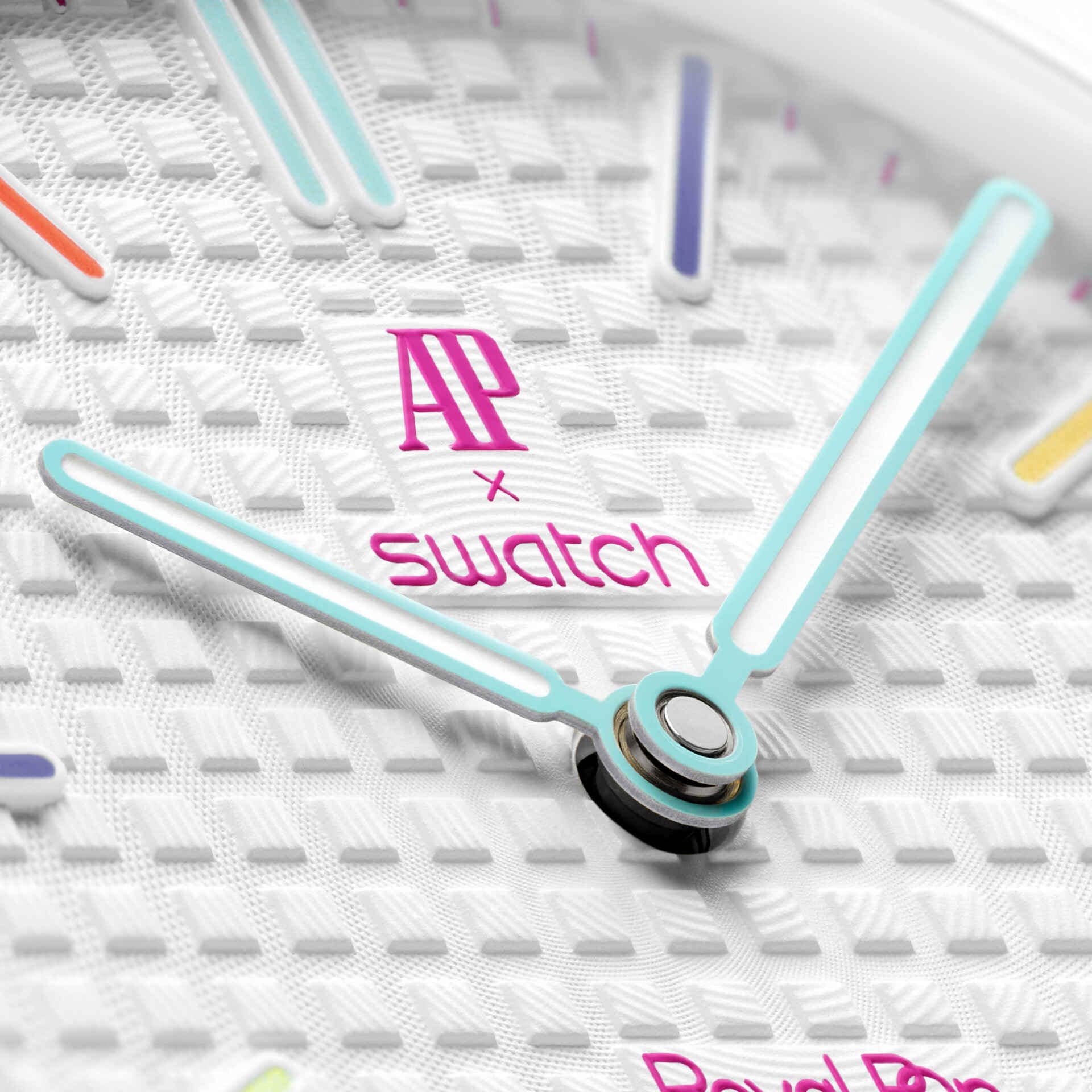 HUIT BLANC - Royal Pop 系列| Audemars Piguet x Swatch