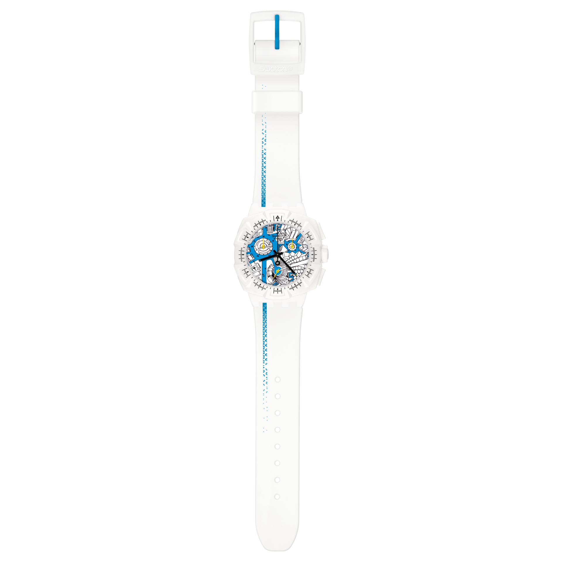 STREET MAP AZURE - SUIW412 - Swatch® Official Store