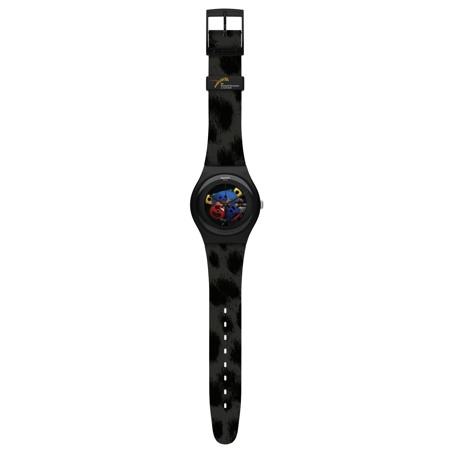 Swatch black outlet lacquered