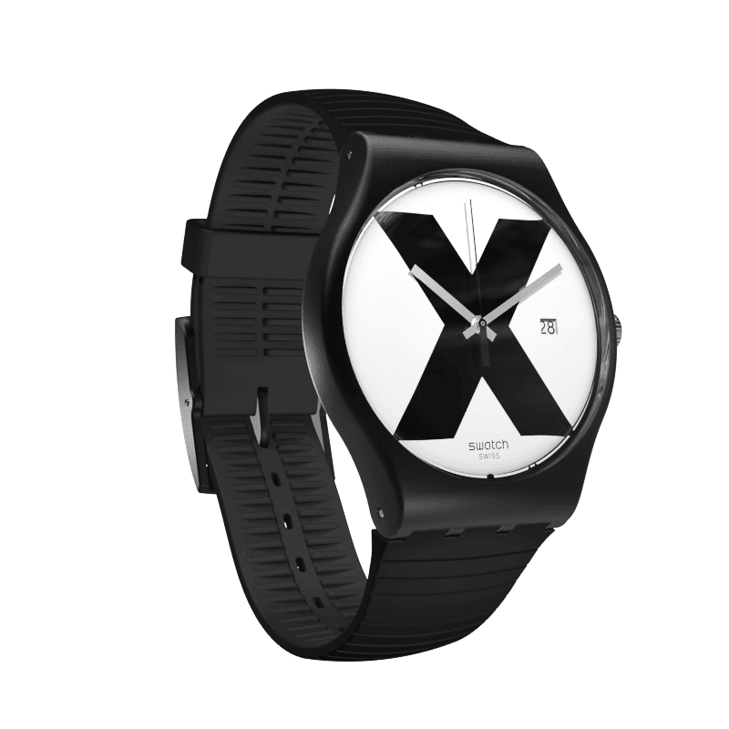 SWATCH XX RATED BLACK - 腕時計(アナログ)