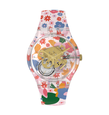 ◆SWATCH◆CAMOFLOWER COTTON◆THE MARCH COLLECTION◆ SB05C100 - CAMOFLOWER COTTON - Swatch® Official Store