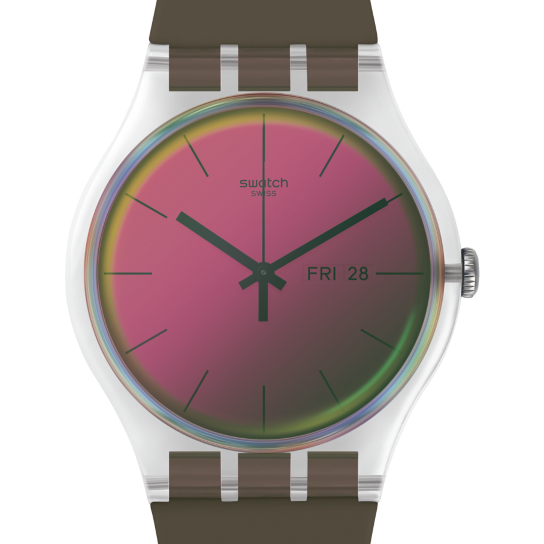 Reloj swatch verde online militar