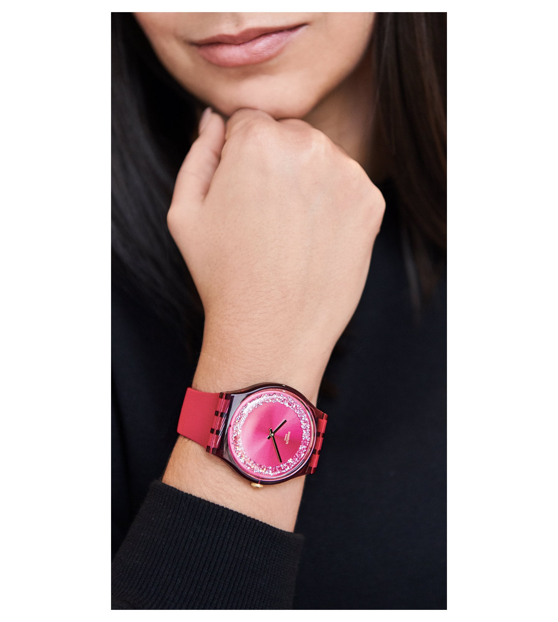 Swatch® España New Gent (Ø 41 MM) RUBY RINGS SUOP111 Swatch Reloj Ruby rings