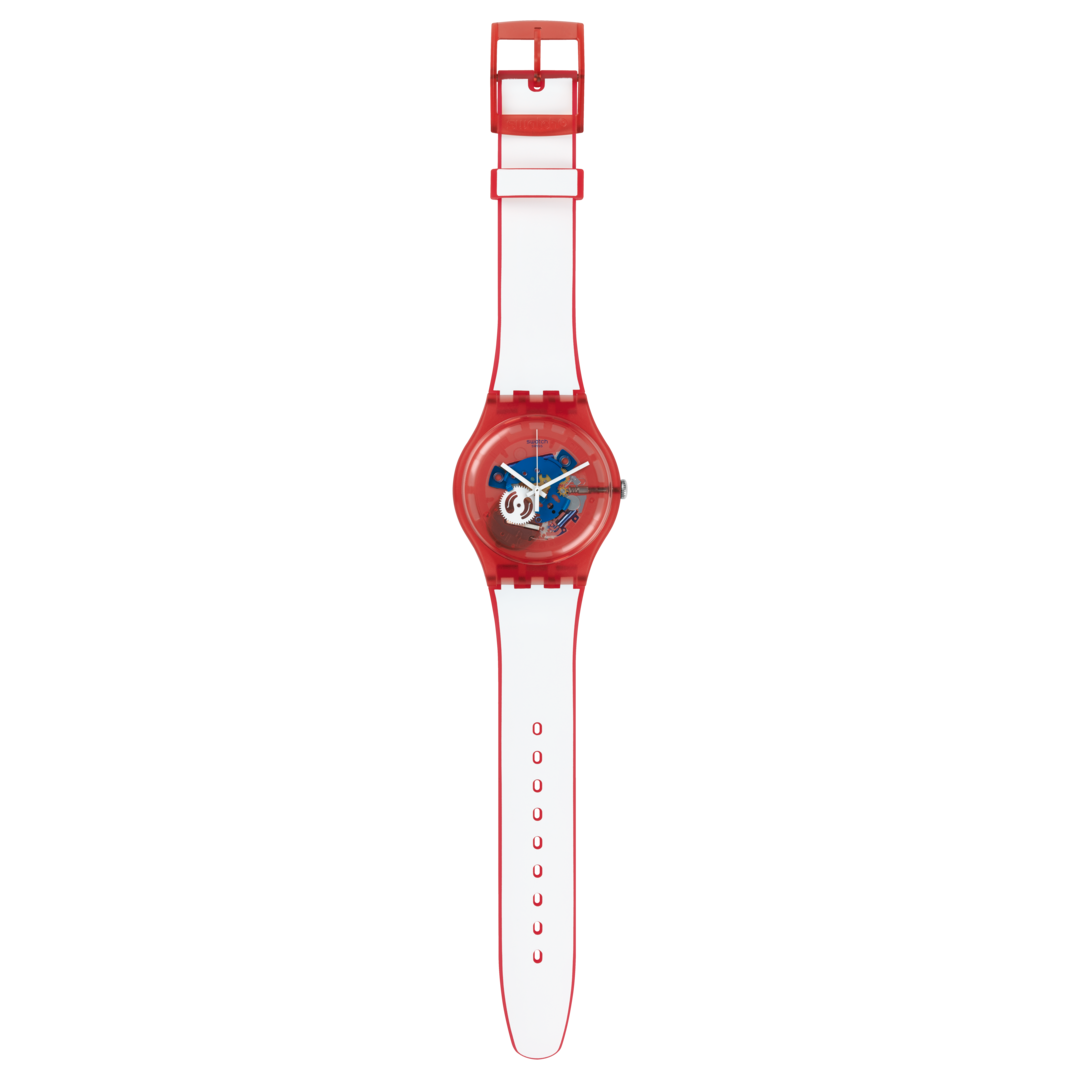 Swatch Watch - SUOR102 - CLOWNFISH RED CLOWNFISH RED - SUOR102 - Swatch® Official Store main image 3
