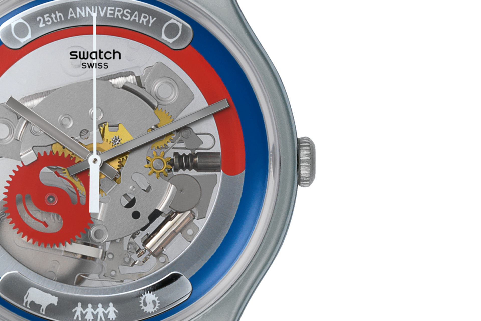スイス限定 25TH ANNIVERSARY OF SWATCH CLUB - 時計