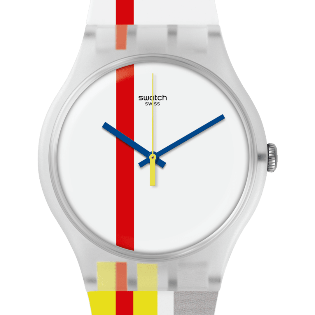 THE RED SHINY LINE - SUOZ297 | Swatch® United States