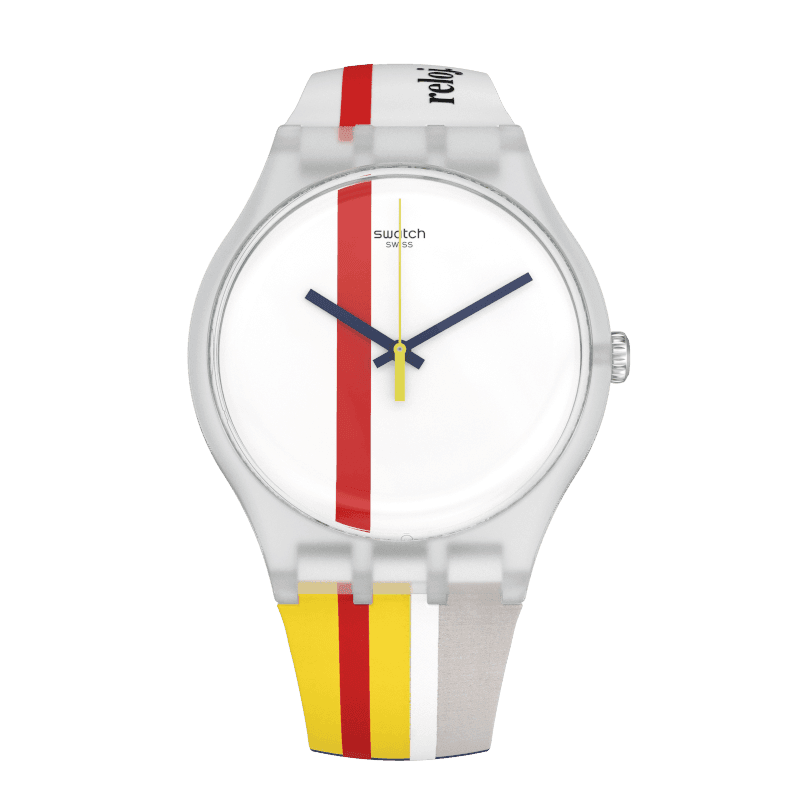 SUOZ297 - THE RED SHINY LINE - Swatch® United States