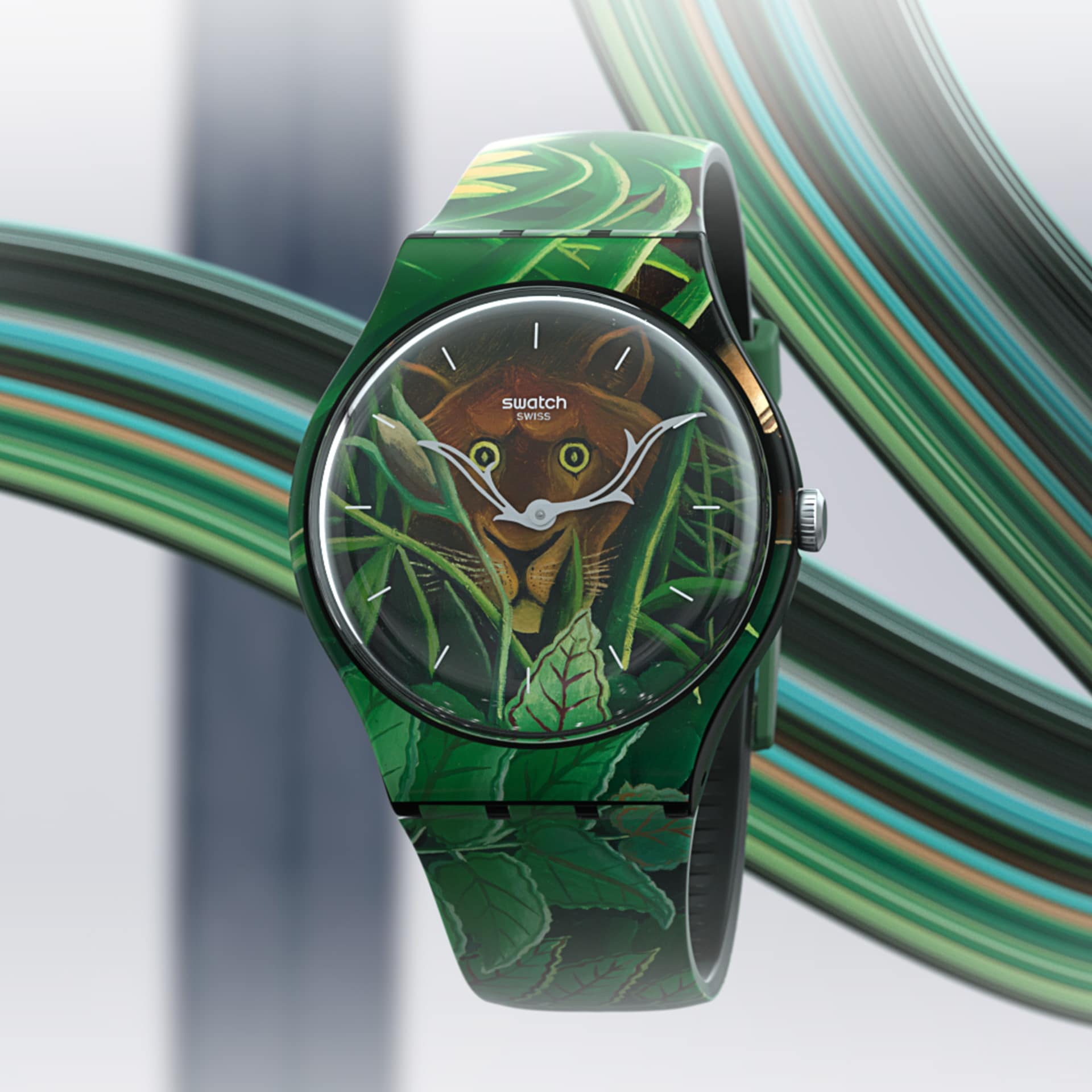 SUOZ333 - THE DREAM BY HENRI ROUSSEAU, THE WATCH - Swatch® Japan