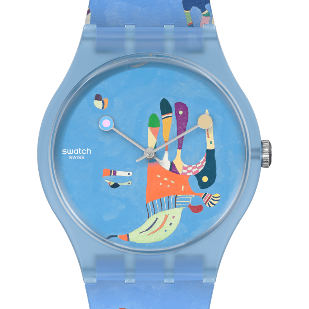 BLUE SKY, BY VASSILY KANDINSKY - SUOZ342 | Swatch® United States