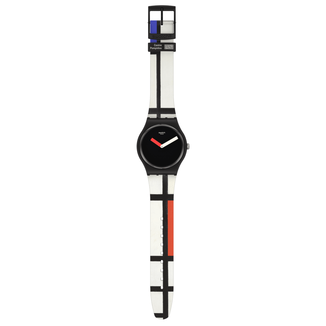 RED, BLUE AND WHITE, BY PIET MONDRIAN - SUOZ344 | Swatch® 日本