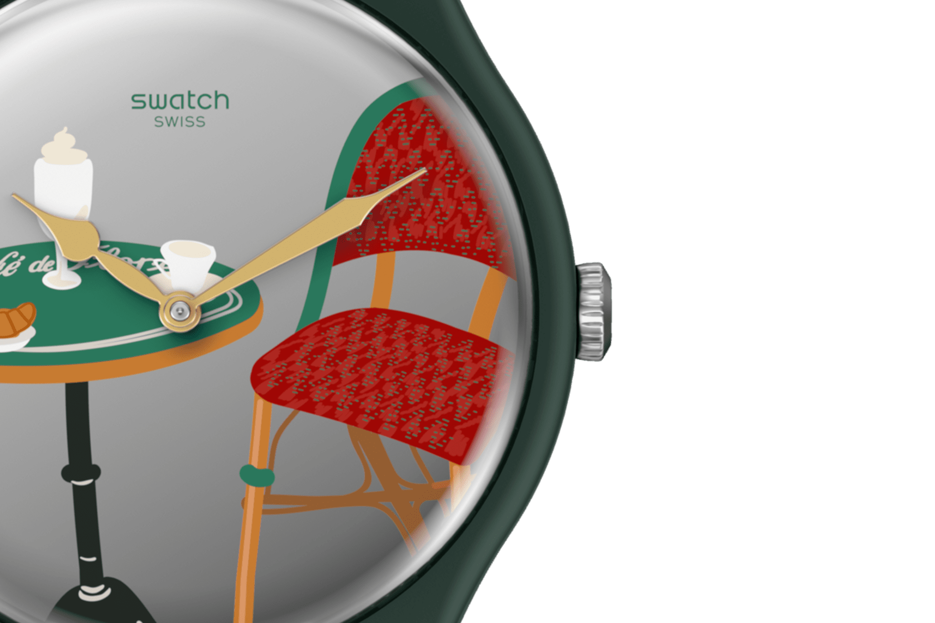 "SWATCH X CAFÉ DE FLORE FOR NOT IN PARIS" Gallery Image #1