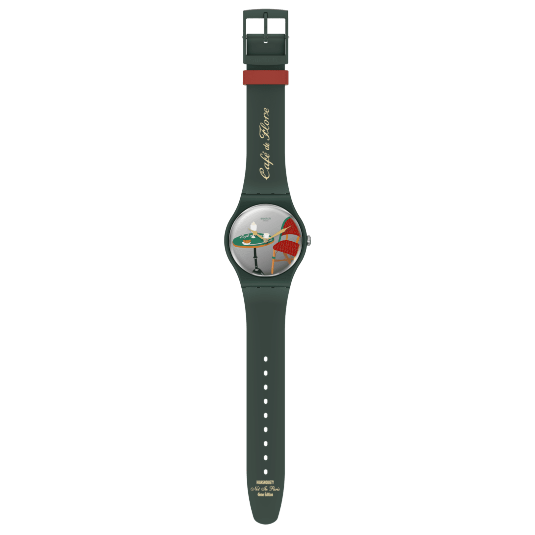 SWATCH X CAFÉ DE FLORE FOR NOT IN PARIS