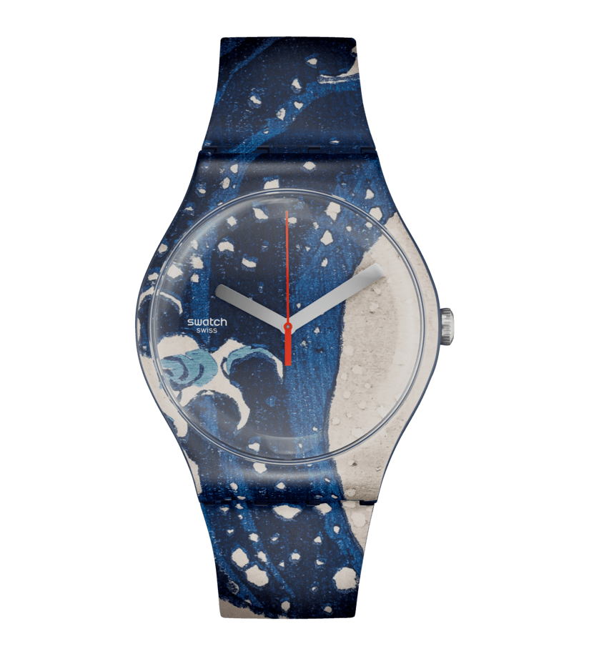 "THE GREAT WAVE BY HOKUSAI & ASTROLABE" Image #0