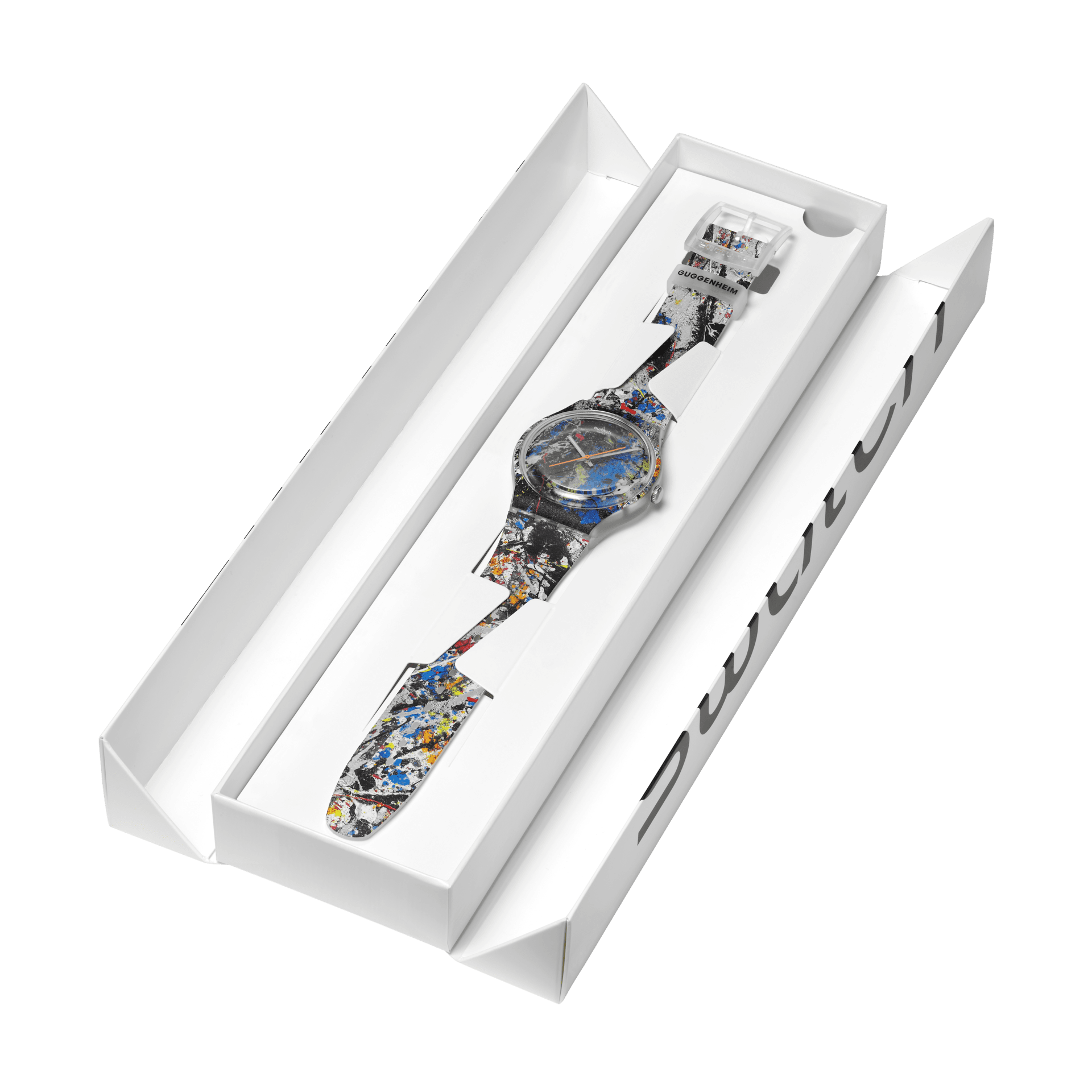 【新品未使用】swatch POLLOCK＇S ALCHEMY 腕時計 電池入り POLLOCK'S ALCHEMY - SUOZ366 | Swatch® United States