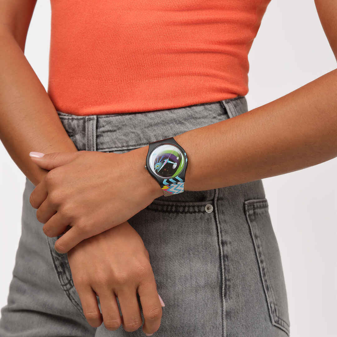STREET EYE - SUOZ372 | ウォッチ (腕時計) : アート | Swatch® 日本