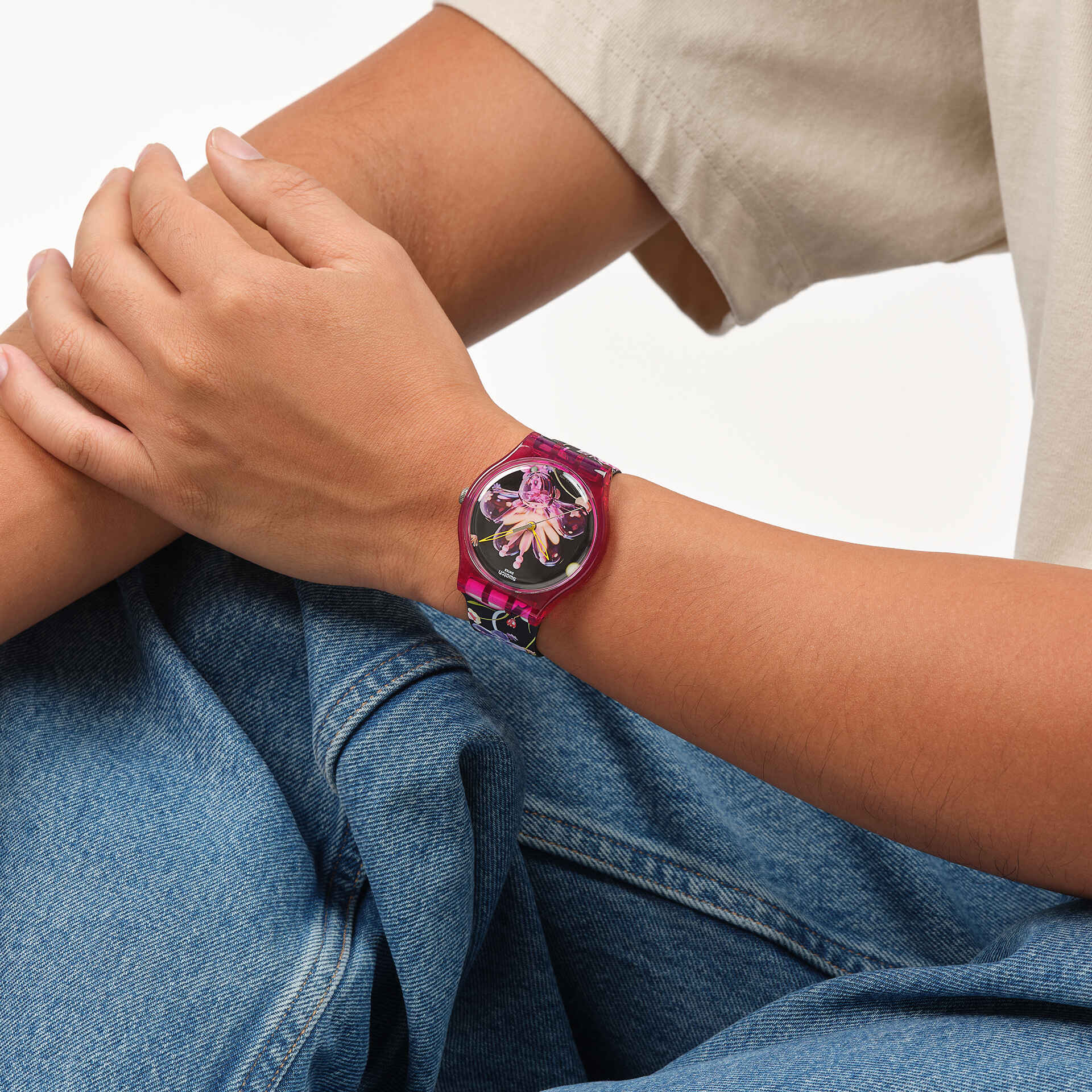 DIGI-BLOSSOMING - SUOZ373 | ウォッチ (腕時計) : アート | Swatch® 日本