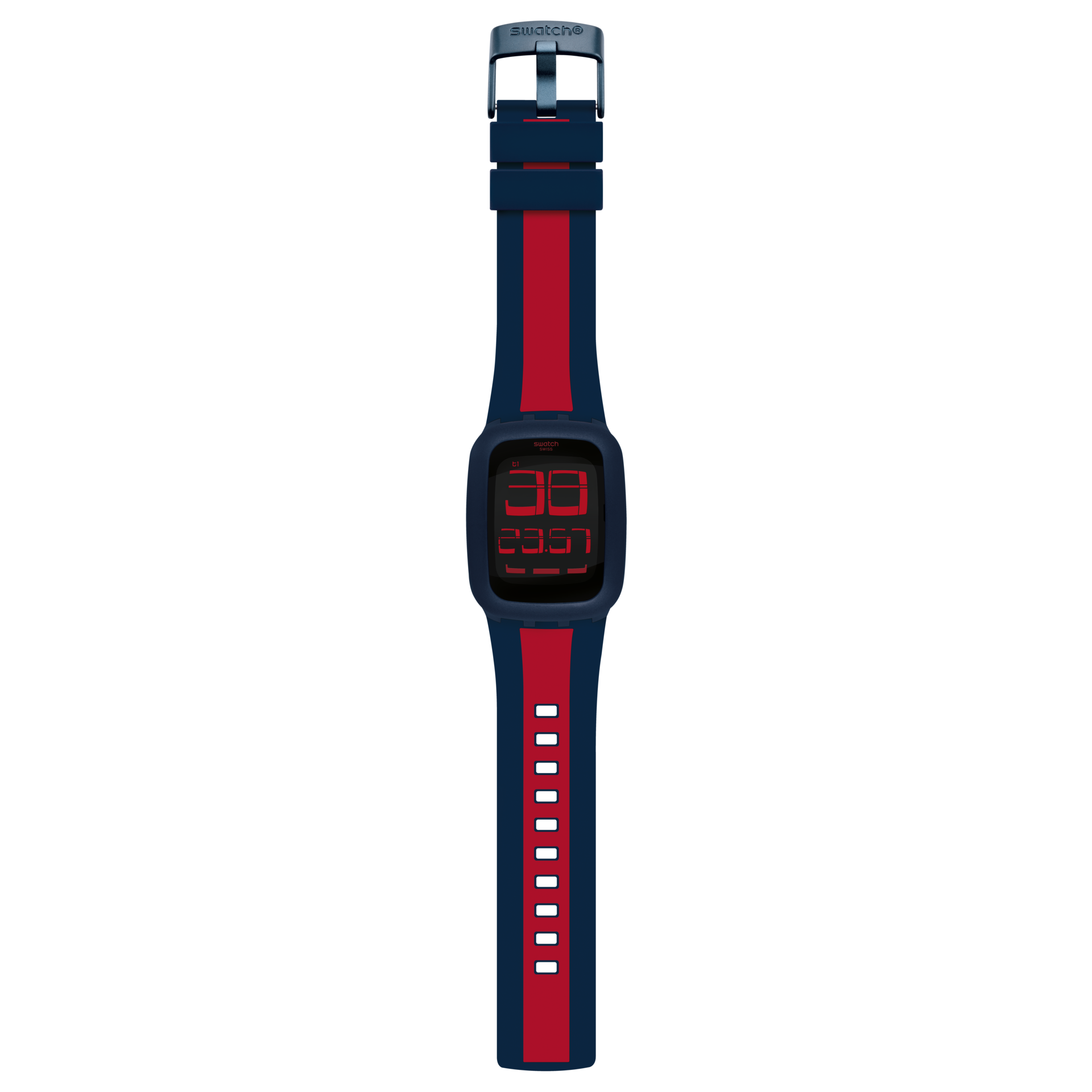 "SWATCH TOUCH DARK BLUE & RED" Gallery Image #2