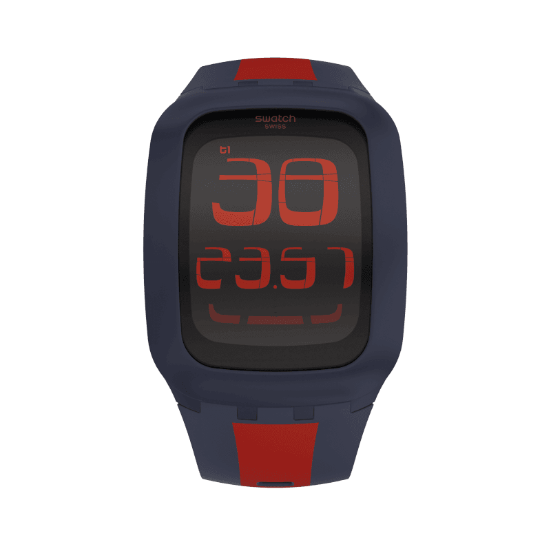 Perspectiva Goma telegrama SWATCH TOUCH DARK BLUE & RED - SURN101D - Swatch® Official Store
