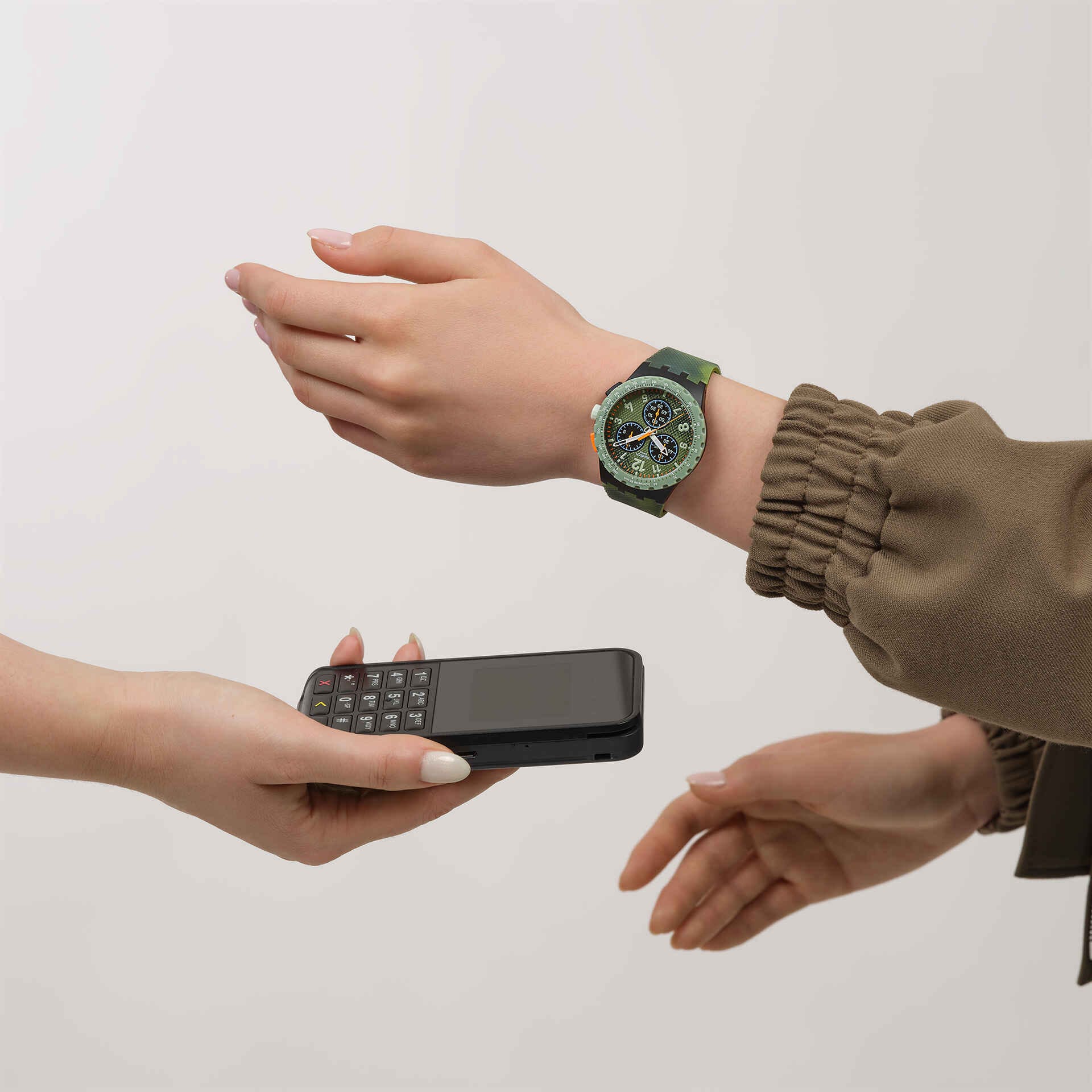 MIDDAY CAMO PAY! - SUSB109-6000 | Swatch® United States
