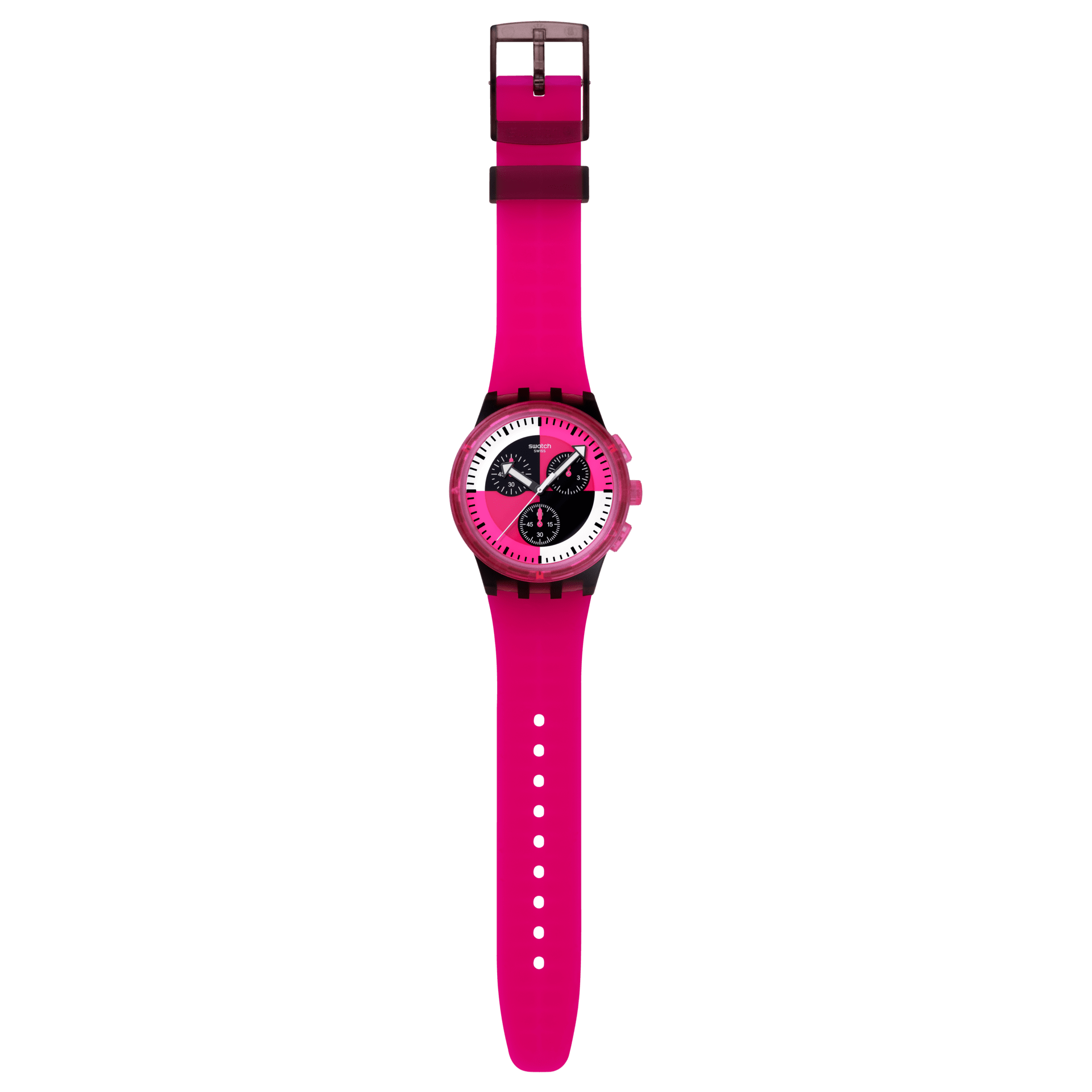 FUCHSIA LINES - SUSB110 | ウォッチ : クロノグラフ | Swatch® 日本