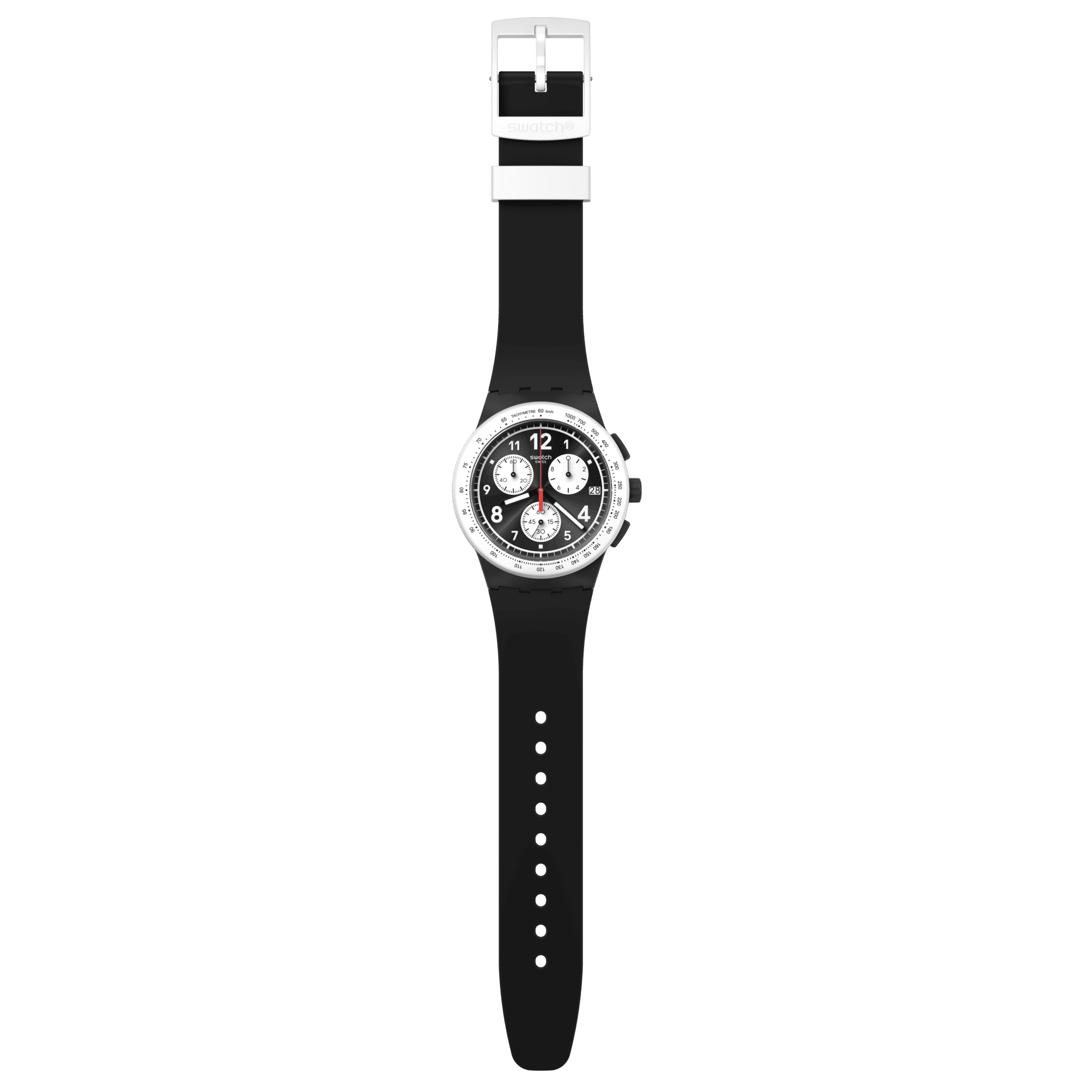 Swatch irony outlet aluminium black