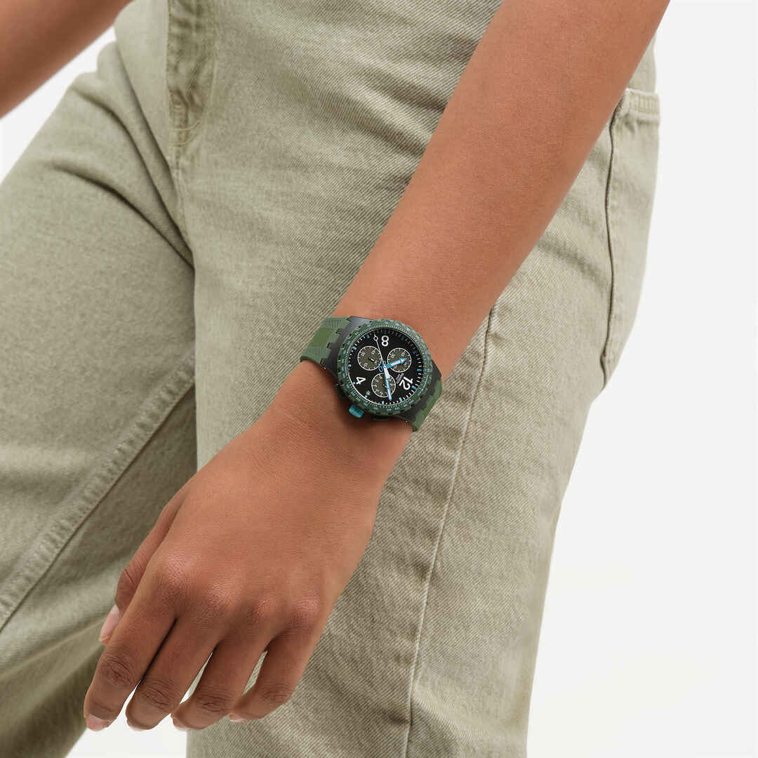 OLIVE RUSH - SUSB421 | Chronograph watches | Swatch® United States