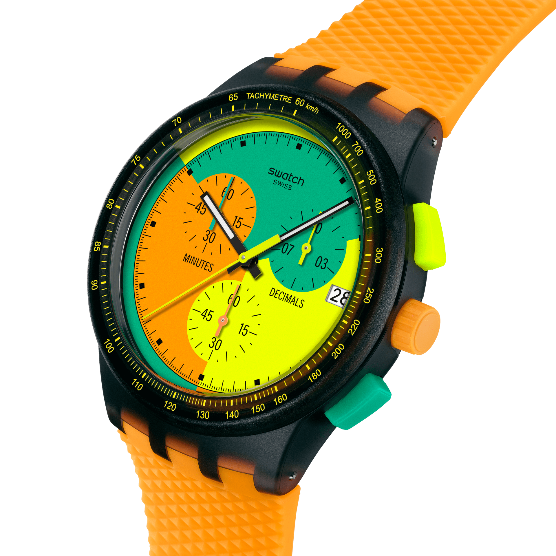 SWATCH NEON SIGNAL FLAG - SUSB422 | Swatch® United States